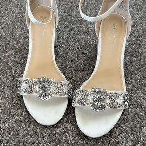 Betsey Johnson Embellished Women's Sandals. Size 7.5. Worn once.